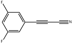 2-Propynenitrile,3-(3,5-difluorophenyl)-(9CI) Struktur
