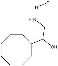 2-CYCLOOCTYL-2-HYDROXYETHYLAMINE HYDRO-C HLORIDE (CONH) Struktur