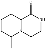 2H-Pyrido[1,2-a]pyrazin-1(6H)-one,hexahydro-6-methyl-(7CI,8CI) Structure