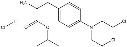 isopropyl melphalan Struktur