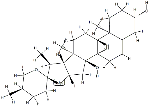 Diosgenin Structure