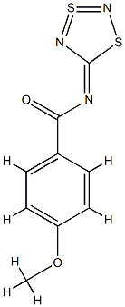N-(1,3,2,4-디티아디아졸-3-SIV-5-일리덴)-4-메톡시벤즈아미드