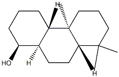(1S,4aβ,8aβ,10aα)-Tetradecahydro-4bα,8,8-trimethylphenanthren-1β-ol Structure