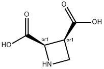 2,3-Azetidinedicarboxylicacid,(2R,3S)-rel-(9CI) Structure