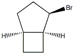 Bicyclo[3.2.0]heptane, 2-bromo-, (1-alpha-,2-ba-,5-alpha-)- (9CI) Structure