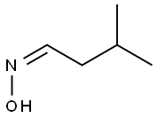 (NE)-N-(3-methylbutylidene)hydroxylamine Structure