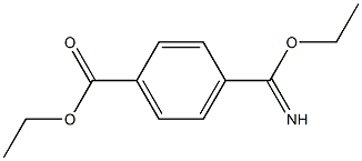 ethyl 4-(ethoxy(imino)methyl)benzoate 结构式