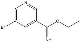 ethyl 5-bromonicotinimidate Struktur