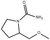 1-Pyrrolidinecarboxamide,2-(methoxymethyl)-(9CI) Structure