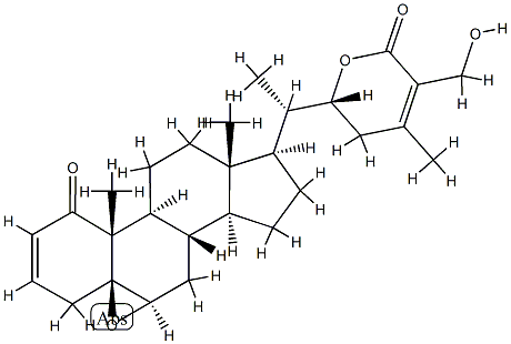 (22R)-5,6β-Epoxy-22,27-dihydroxy-1-oxo-5β-ergosta-2,24-dien-26-oic acid δ-lactone