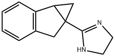 1H-Imidazole,2-(1a,6-dihydrocycloprop[a]inden-6a(1H)-yl)-4,5-dihydro-(9CI) Structure