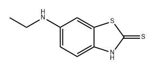 2(3H)-Benzothiazolethione,6-(ethylamino)-(9CI) Struktur