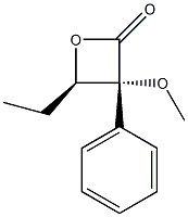 erythro-Pentonic acid, 4,5-dideoxy-2-O-methyl-2-C-phenyl-, ba-lactone (9CI) 化学構造式