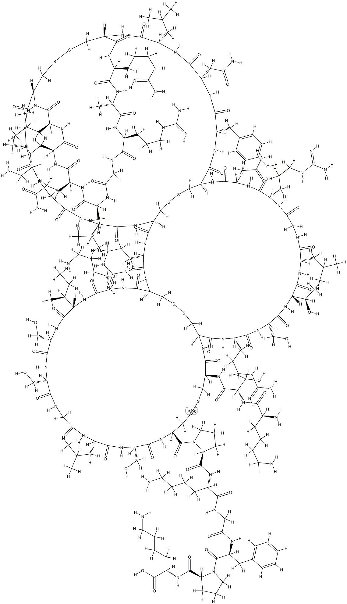 alpha1-purothionin,58239-09-1,结构式
