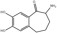 5H-Benzocyclohepten-5-one,6-amino-6,7,8,9-tetrahydro-2,3-dihydroxy-(9CI) Structure