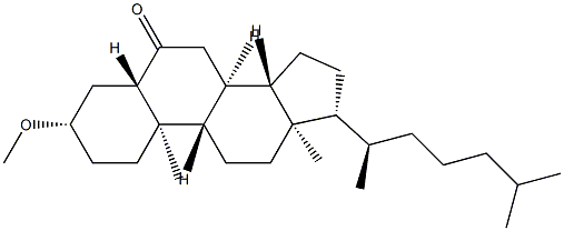 3β-메톡시-5α-콜레스탄-6-온