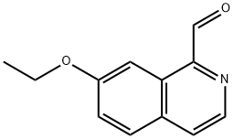 1-Isoquinolinecarboxaldehyde,7-ethoxy-(9CI) Struktur