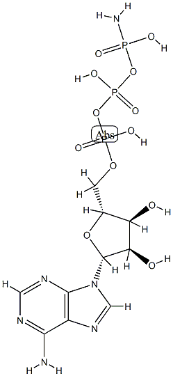 ATP-gamma amidate 化学構造式