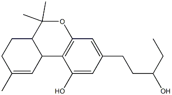 3'-hydroxy-delta(9)-tetrahydrocannabinol,58434-44-9,结构式