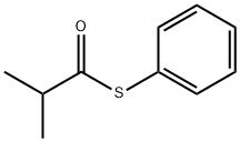 S-PHENYL THIOISOBUTYRATE) 化学構造式