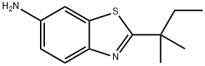 6-Benzothiazolamine,2-(1,1-dimethylpropyl)-(9CI),58460-27-8,结构式
