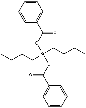 二丁基二苯甲酸锡,5847-54-1,结构式