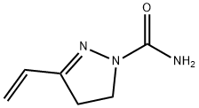 1H-Pyrazole-1-carboxamide,3-ethenyl-4,5-dihydro-(9CI) Structure