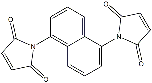 naphthalene-1,5-dimaleimide Structure