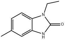 2H-Benzimidazol-2-one,1-ethyl-1,3-dihydro-5-methyl-(9CI),58533-58-7,结构式