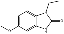 2H-Benzimidazol-2-one,1-ethyl-1,3-dihydro-5-methoxy-(9CI) Structure