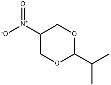 1,3-Dioxane,2-(1-methylethyl)-5-nitro-(9CI) Structure