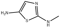 2,5-Thiazolediamine,N2-methyl-(9CI) Struktur