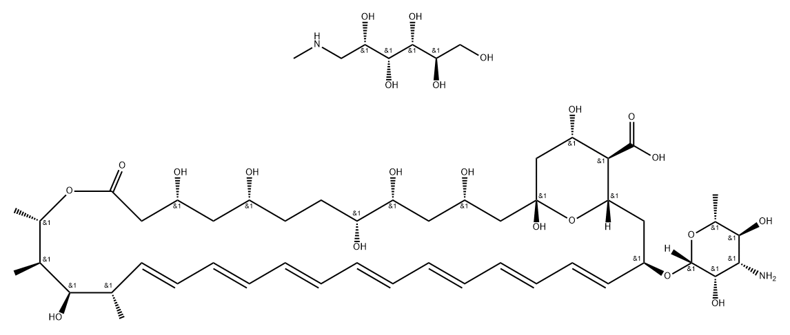 amphoglucamine, 58722-78-4, 结构式