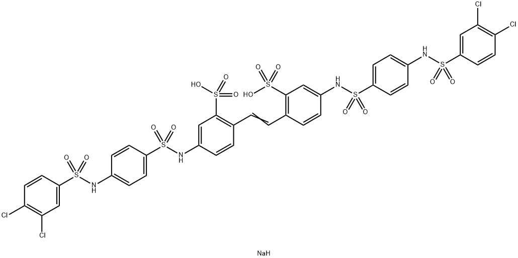 双氯苯基磺酰胺钠 结构式