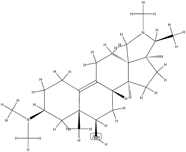 3β-(Dimethylamino)-5-methyl-19-nor-5β-conanin-9-en-6β-ol|