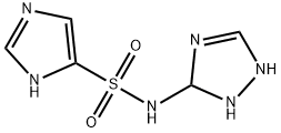 1H-Imidazole-4-sulfonamide,N-(2,3-dihydro-1H-1,2,4-triazol-3-yl)-(9CI),58768-62-0,结构式