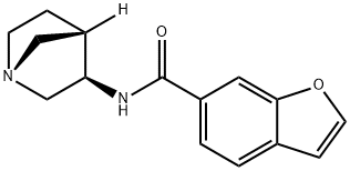 6-Benzofurancarboxamide,N-(1R,3R,4S)-1-azabicyclo[2.2.1]hept-3-yl-(9CI) Structure