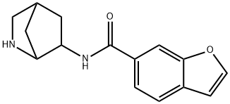 6-Benzofurancarboxamide,N-2-azabicyclo[2.2.1]hept-6-yl-(9CI) Structure