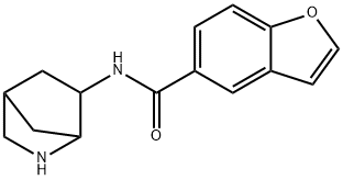 5-Benzofurancarboxamide,N-2-azabicyclo[2.2.1]hept-6-yl-(9CI) 化学構造式