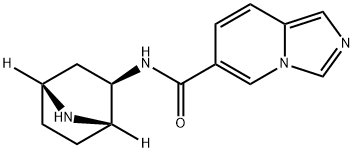 Imidazo[1,5-a]pyridine-6-carboxamide, N-(1S,2R,4R)-7-azabicyclo[2.2.1]hept- 化学構造式