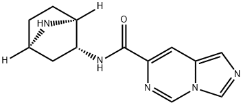 Imidazo[1,5-c]pyrimidine-7-carboxamide, N-(1S,2R,4R)-7- Structure