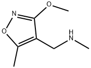 4-Isoxazolemethanamine,3-methoxy-N,5-dimethyl-(9CI) 结构式