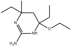 2-Pyrimidinamine,4-ethoxy-4,6-diethyl-1,4,5,6-tetrahydro-6-methyl-(9CI) 结构式