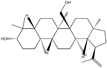 Lup-20(29)-ene-3β,27-diol,58940-21-9,结构式