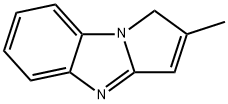 1H-Pyrrolo[1,2-a]benzimidazole,2-methyl-(9CI) 化学構造式