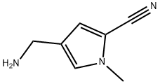 1H-Pyrrole-2-carbonitrile,4-(aminomethyl)-1-methyl-(9CI)|