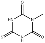 1,3,5-Triazine-2,4(1H,3H)-dione,dihydro-3-methyl-6-thioxo-(9CI) 化学構造式