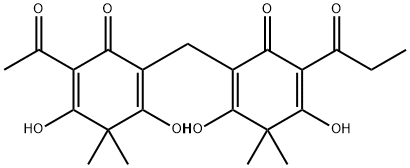 白绵马素AP, 59092-91-0, 结构式