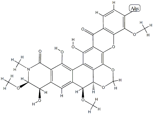 溶血脂质 I, 59113-57-4, 结构式