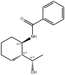 Benzamide, N-[(1R,2R)-2-[(1S)-1-hydroxyethyl]cyclohexyl]-, rel- (9CI) Structure